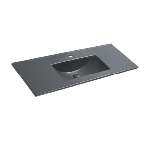 Раковина на мебель Vincea Mia 122 Антрацит матовый