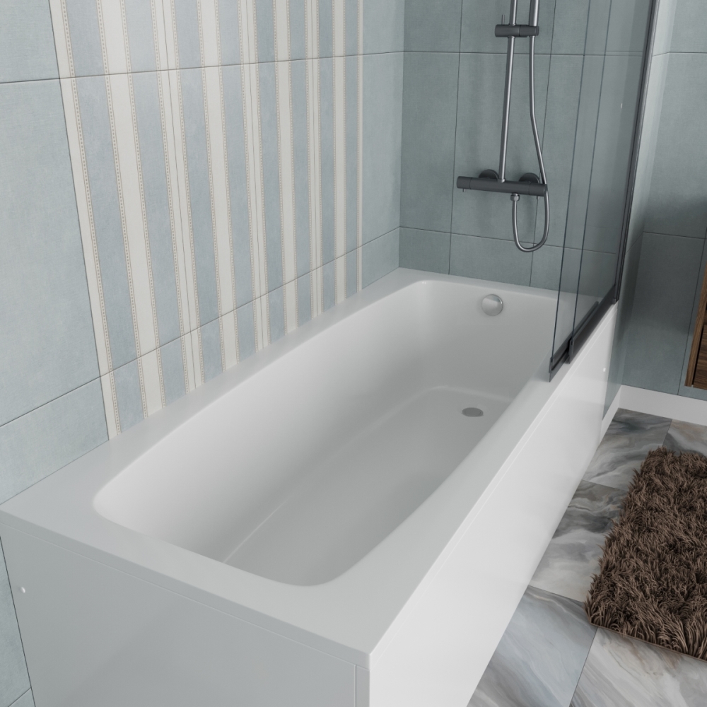 Ванна акриловая Vincea VBT-2S 180х180 с каркасом Белый глянцевый — изображение 2