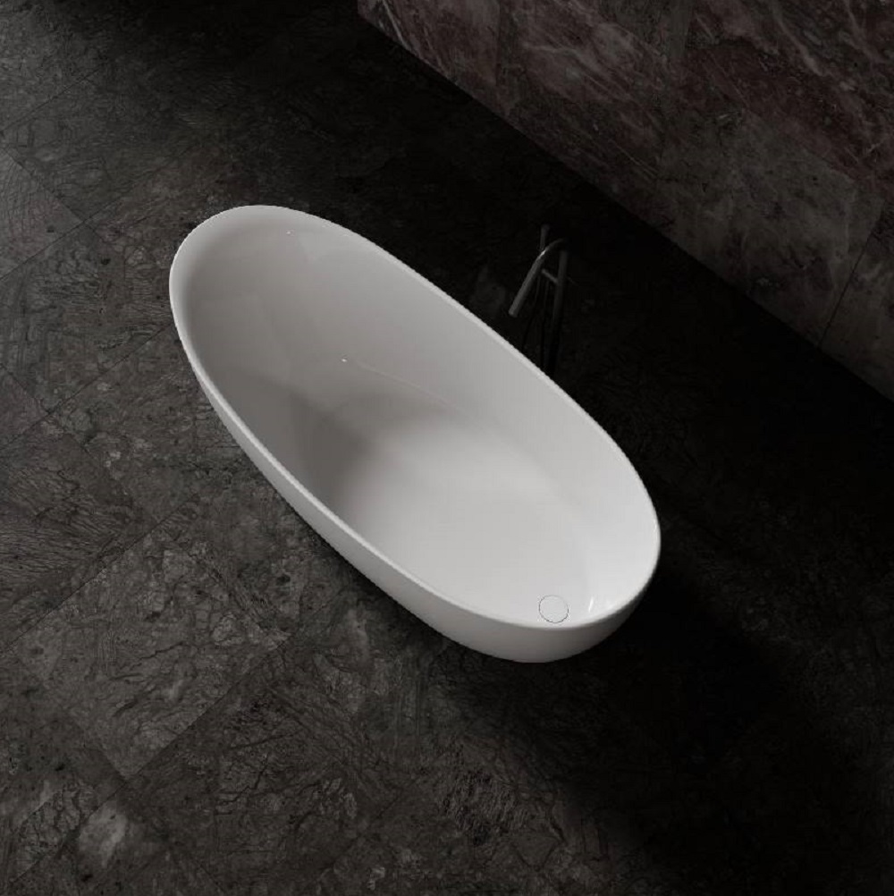 Ванна из искусственного камня Vincea Solid Surface 170х80 Белый матовый