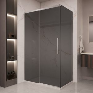 Душевой уголок Vincea Stella 120х90 Хром / Тонированное