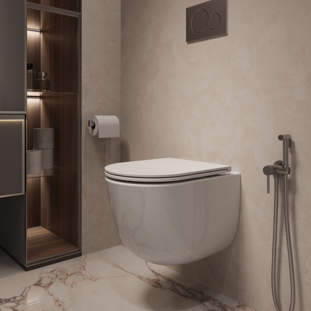Унитаз подвесной Vincea Intero Tornado 3.0 Белый глянцевый